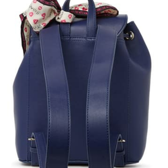 Love Moschino Blue Grain Backpack main image 8